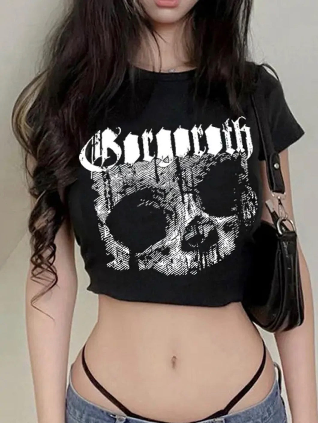 Gorgoroth Ladies Crop-top